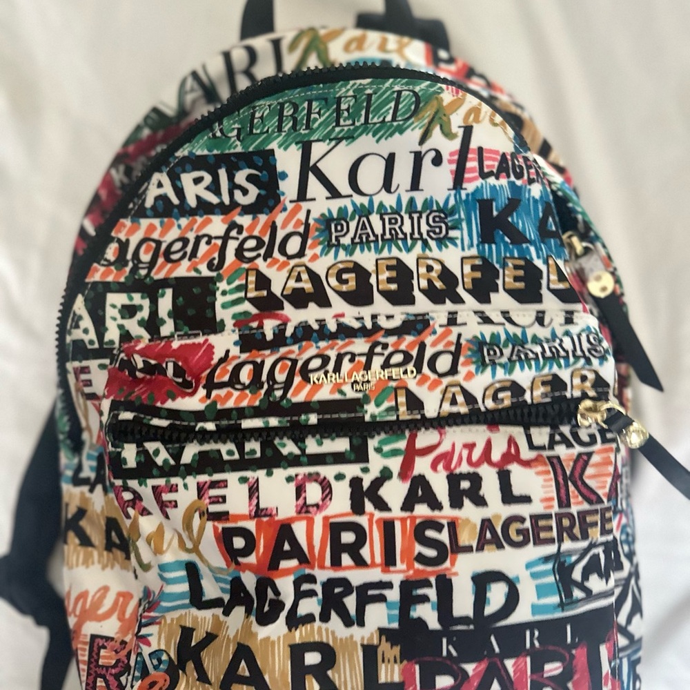 Karl Lagerfeld Colorful  Backpack - Picture 4 of 9